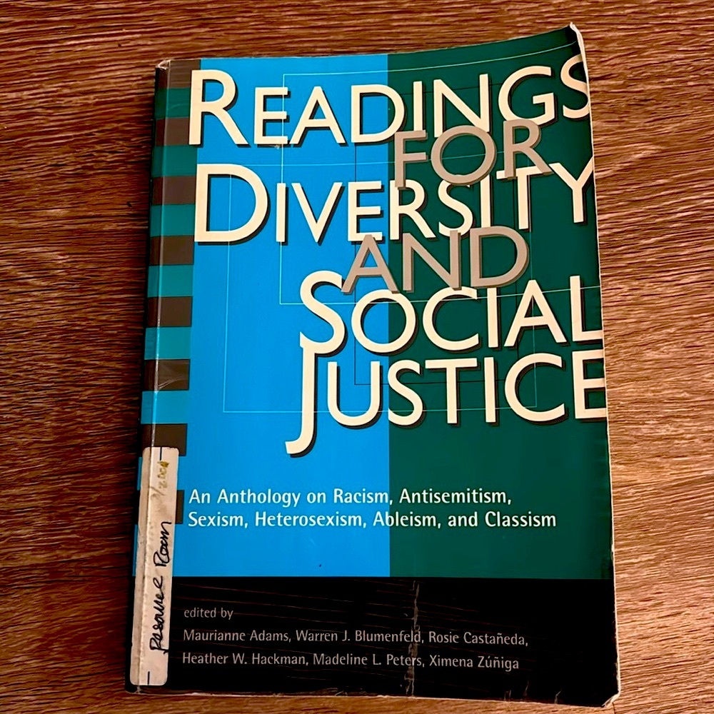 A Book: A Reading For Diversity and Social Justice